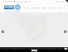 Tablet Screenshot of escvs.com